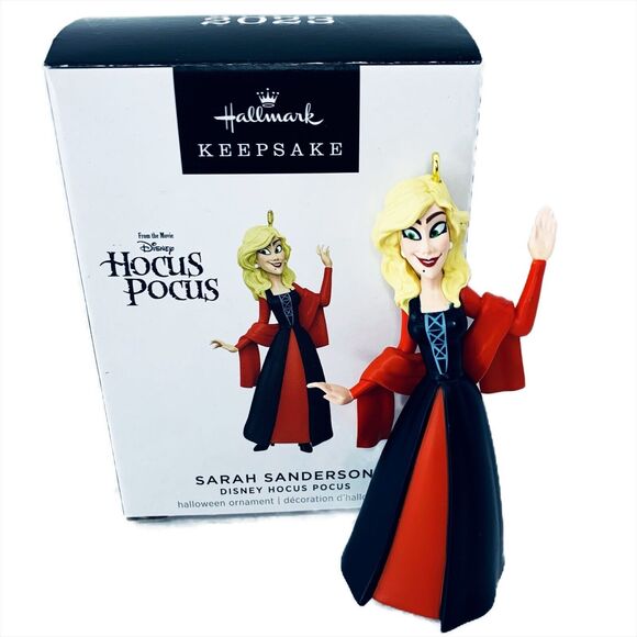 Hallmark Other - Hallmark Keepsake Disney Hocus Pocus Sarah Sanderson Christmas Tree Ornament NEW